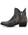 Circle G Women's Short Western Boots - Round Toe, Black, hi-res