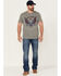 Image #2 - Flag & Anthem Men's Eagle Ale Graphic T-Shirt, Heather Grey, hi-res