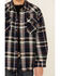 Roper Boys' Plaid Long Sleeve Snap Western Flannel Shirt , Green, hi-res