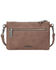 Montana West Women's Brown Trinity Ranch Hair-on Cowhide Collection Crossbody Clutch , Brown, hi-res