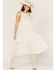 Talisman Women's Constellation Sleeveless Midi Dress, White, hi-res