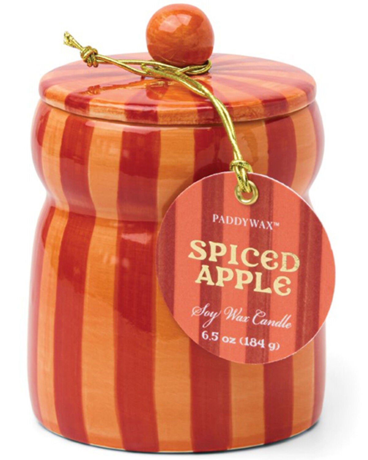 Paddywax Cabana 6.5oz Spiced Apple Candle, Red, hi-res
