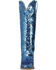 Image #4 - Dingo Women's Sequin Dance Hall Queen Tall Western Boots - Snip Toe, Blue, hi-res