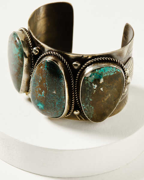 Image #1 - Paige Wallace Women's Stone Cuff, Turquoise, hi-res