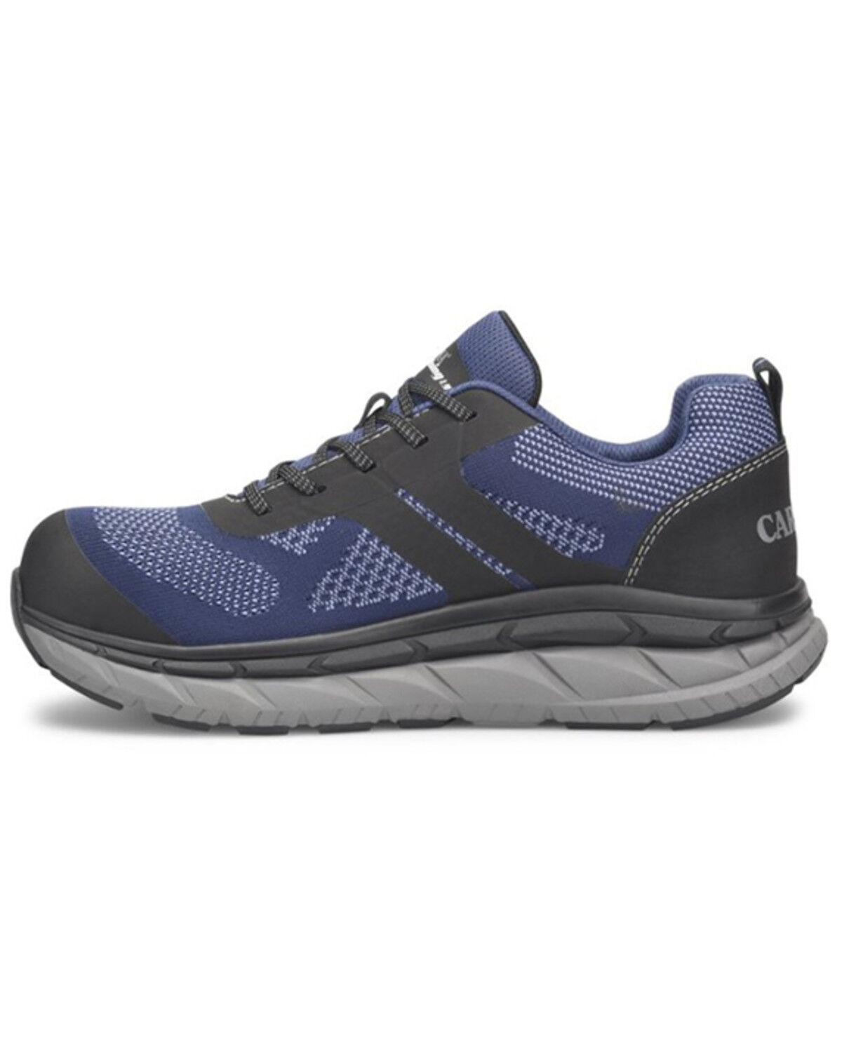 Image #2 - Carolina Men's Align Voltrex Lace-Up Athletic Work Sneaker - Composite Toe, Navy, hi-res