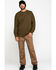 Image #6 - Hawx Men's Olive Pocket Long Sleeve Work T-Shirt, Olive, hi-res