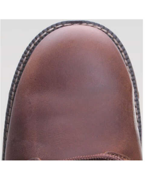 Image #3 - Justin Men's Rush Barley Work Boots - Nano Composite Toe, Brown, hi-res