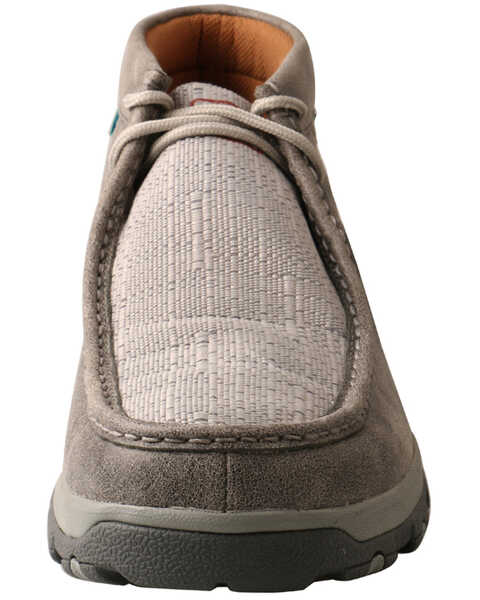 Image #5 - Twisted X Men's CellStretch Driving Shoes - Moc Toe, Grey, hi-res