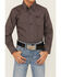 Image #3 - Wrangler Retro Boys' Geo Print Long Sleeve Button-Down Western Shirt , Black, hi-res