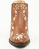 Image #4 - Shyanne Women's Didi Floral Booties - Round Toe, Brown, hi-res