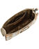 Image #3 - Wrangler Women's Sherpa Southwestern Print Canvas Clutch, Tan, hi-res