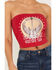 Image #3 - Youth in Revolt Women's American Western Tour Sleeveless Graphic Top, Red, hi-res