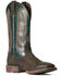 Image #1 - Ariat Men's Creston Western Performance Boots - Broad Square Toe, Brown, hi-res
