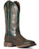Ariat Men's Creston Western Performance Boots - Broad Square Toe, Brown, hi-res