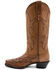 Image #3 - Ferrini Women's Scarlett Western Boots - Snip Toe , Caramel, hi-res