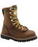 Image #1 - Georgia Boot Boys' Insulated Outdoor Waterproof Lace-Up Boots, Tan, hi-res