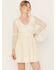 Image #1 - Shyanne Women's Lace Mini Dress, Cream, hi-res