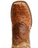 Image #6 - Dan Post Men's Exotic Full Quill Ostrich Western Boots - Broad Square Toe, Tan, hi-res