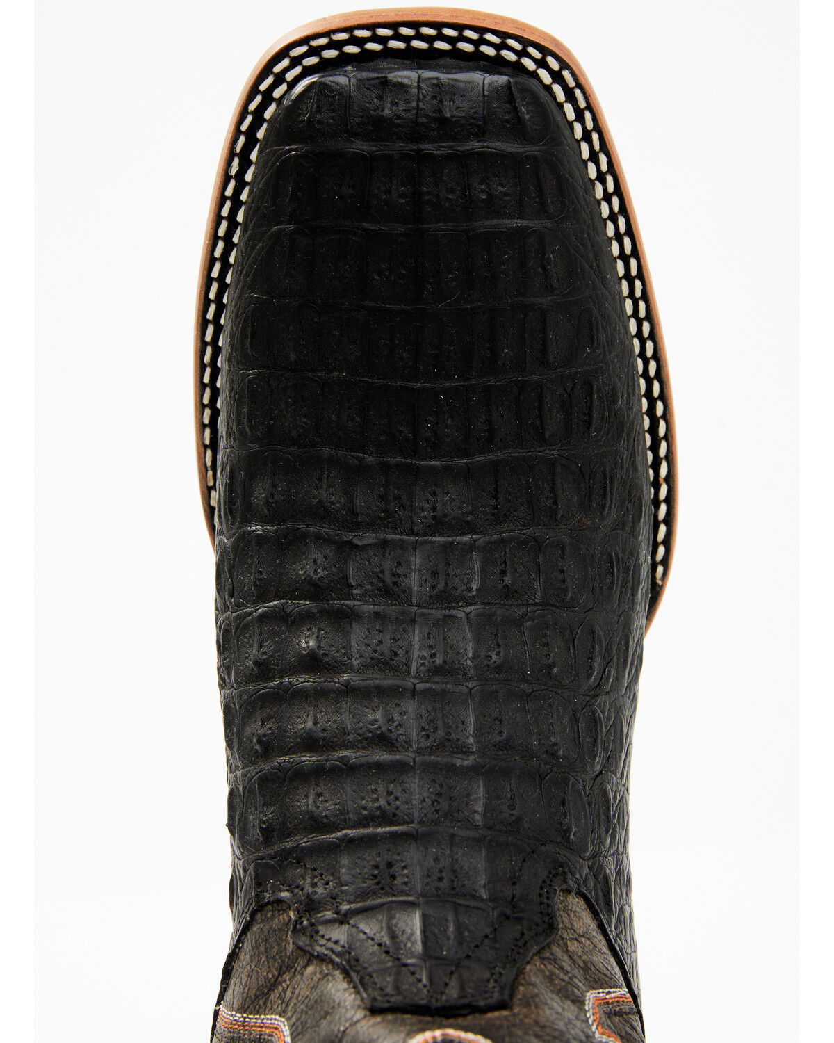 Image #6 - Cody James Men's Exotic Caiman Belly Western Boots - Broad Square Toe, Black, hi-res