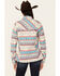 Image #4 - Outback Trading Co Women's Lorelei Southwestern Eagle Print Long Sleeve Snap Performance Shirt , Tan, hi-res