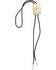 Cody James Men's Horse and Cross Bolo Tie, Silver, hi-res