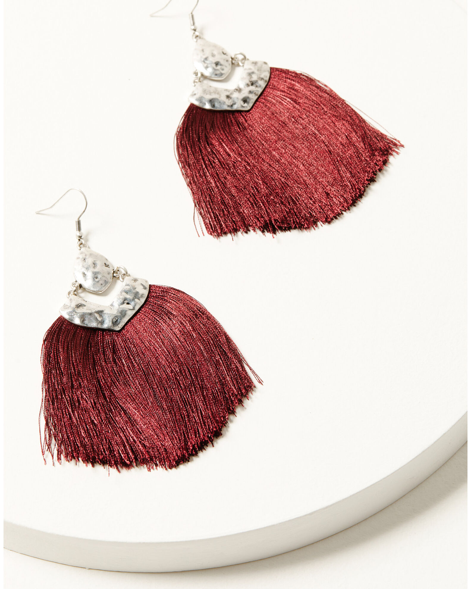Shyanne Women s Juniper Sky Fringe Earrings Sheplers