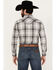 Image #4 - Pendleton Men's Frontier Plaid Print Long Sleeve Snap Western Shirt, Grey, hi-res