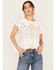 Image #1 - Free People Women's Harrison Top, White, hi-res