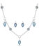 Image #1 - Montana Silversmiths Women's The Charmers Opal Jewelry Set, Silver, hi-res