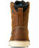 Image #3 - Ariat Men's Rebar Lift 8" Waterproof Lace-Up Work Boots - Moc Toe, Brown, hi-res