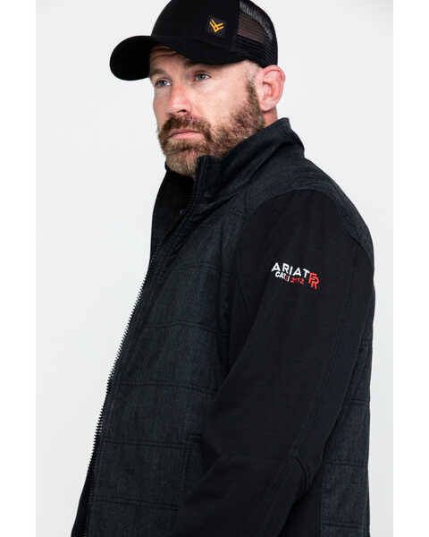 Image #4 - Ariat Men's FR Cloud 9 Insulated Work Jacket - Tall , Black, hi-res
