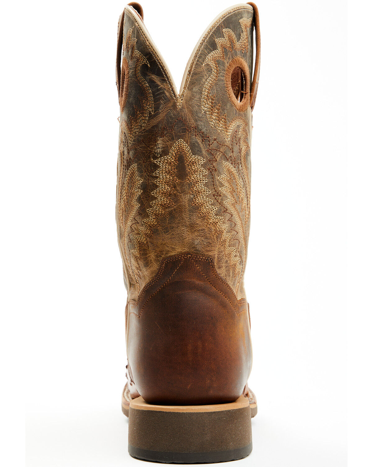 Image #5 - Dan Post Men's Exotic Full Quill Ostrich Western Boots - Broad Square Toe, Tan, hi-res