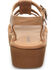 Image #5 - Bearpaw Women's High Seas Platform Sandals, Brown, hi-res