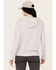 Image #4 - Carhartt Women's Force Sun Defender Relaxed Fit Lightweight Logo Hooded Graphic Long Sleeve, Light Purple, hi-res