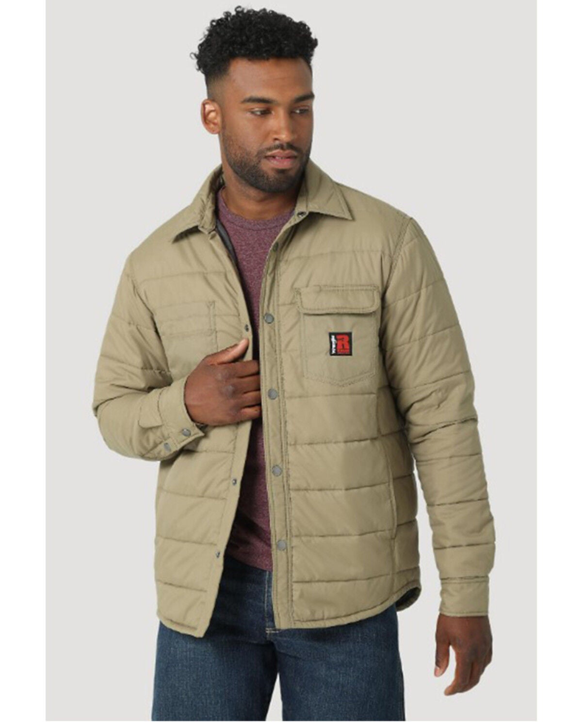 Wrangler Riggs Men's Tough Layers Insulated Shirt Jacket - Big \u0026 Tall