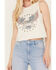 Image #3 - Youth in Revolt Women's Born to Soar Eagle Studded Tank, Cream, hi-res