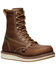 Image #1 - Keen Men's 8" Liberty Waterproof Moc Work Boots - Composite Toe, Brown, hi-res