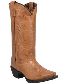 Laredo Women's #TBT Western Boots - Snip Toe, Tan, hi-res