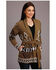 Image #1 - Stetson Women's Southwestern Sweater Cardigan, , hi-res