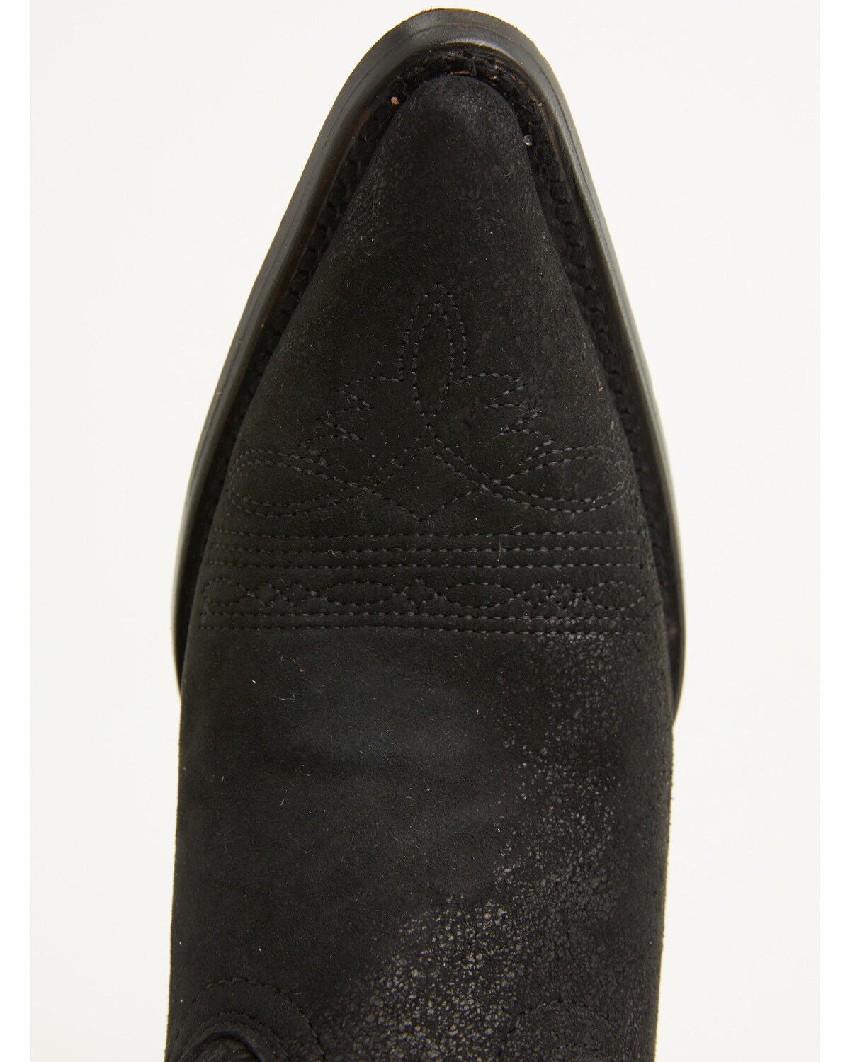 Image #6 - Corral Women's Fringe Tall Western Boots - Snip Toe, Black, hi-res
