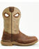 Image #2 - Double H Men's Prophecy Roper Western Boot - Round Toe, Tan, hi-res