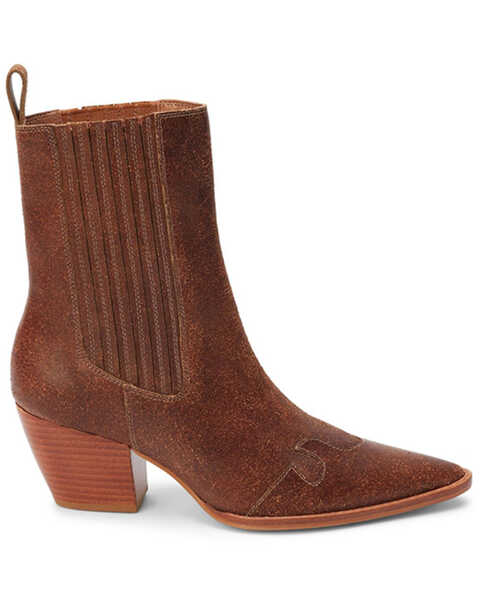 Image #2 - Matisse Women's Collins Short Boots - Pointed Toe , Brown, hi-res
