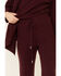 Image #4 - Free People Women's Around The Clock Jogger Sweatpants, Wine, hi-res