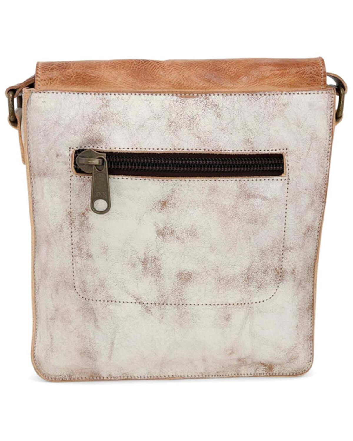 Image #2 - Bed Stu Women's Venice Beach Nectar Lux Rustic Crossbody Bag, Tan, hi-res
