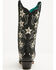 Image #5 - Corral Women's Star Overlay Studded Western Boots - Snip Toe, Black, hi-res