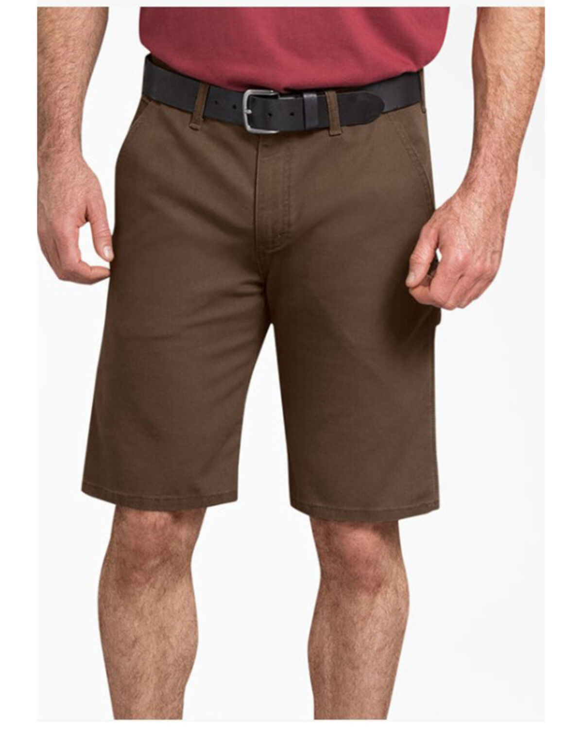 Image #1 - Dickies Men's Tough Max Duck 11" Carpenter Work Shorts, Brown, hi-res