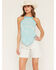 Image #1 - Shyanne Women's Ravello Bandana Print Tank, Bright Blue, hi-res