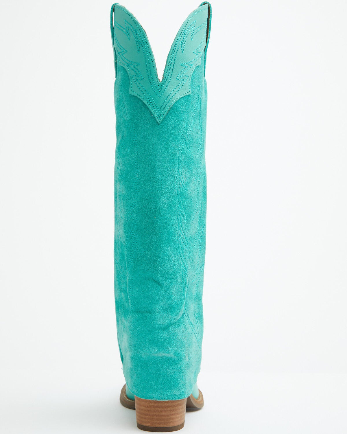 Image #5 - Dingo Women's Wild Horses Tall Western Boots - Snip Toe, Green, hi-res