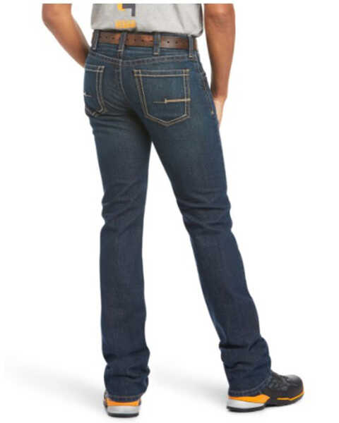 Ariat Men's M7 Bodie Rebar Durastretch Slim Straight Work Jeans , Indigo, hi-res