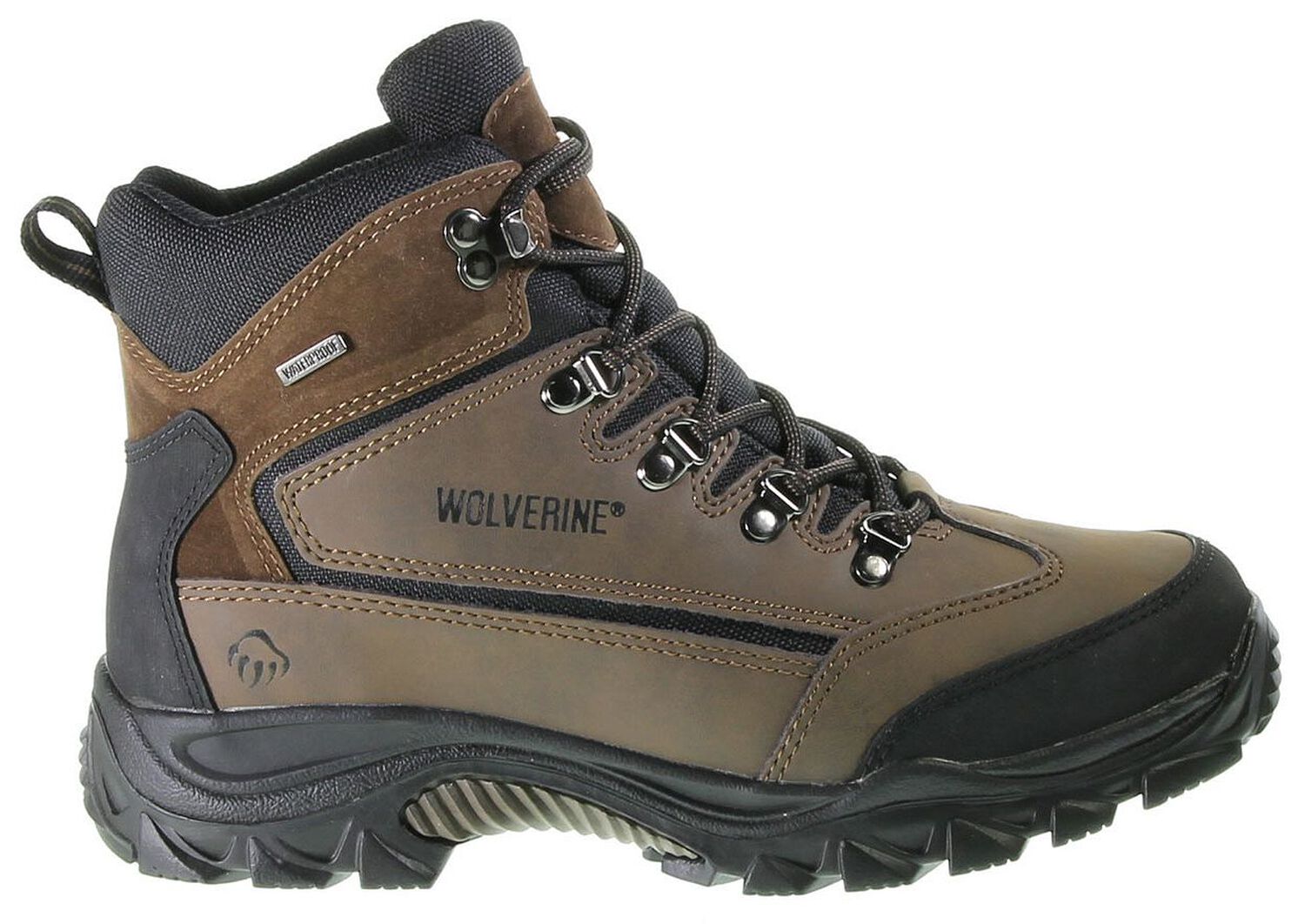 Image #5 - Wolverine Men's Spencer Waterproof Lace-Up Hiking Boots - Soft Toe, Brown, hi-res